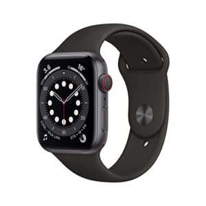 i Watch Series 6 Apple logo Smart watch (Black)